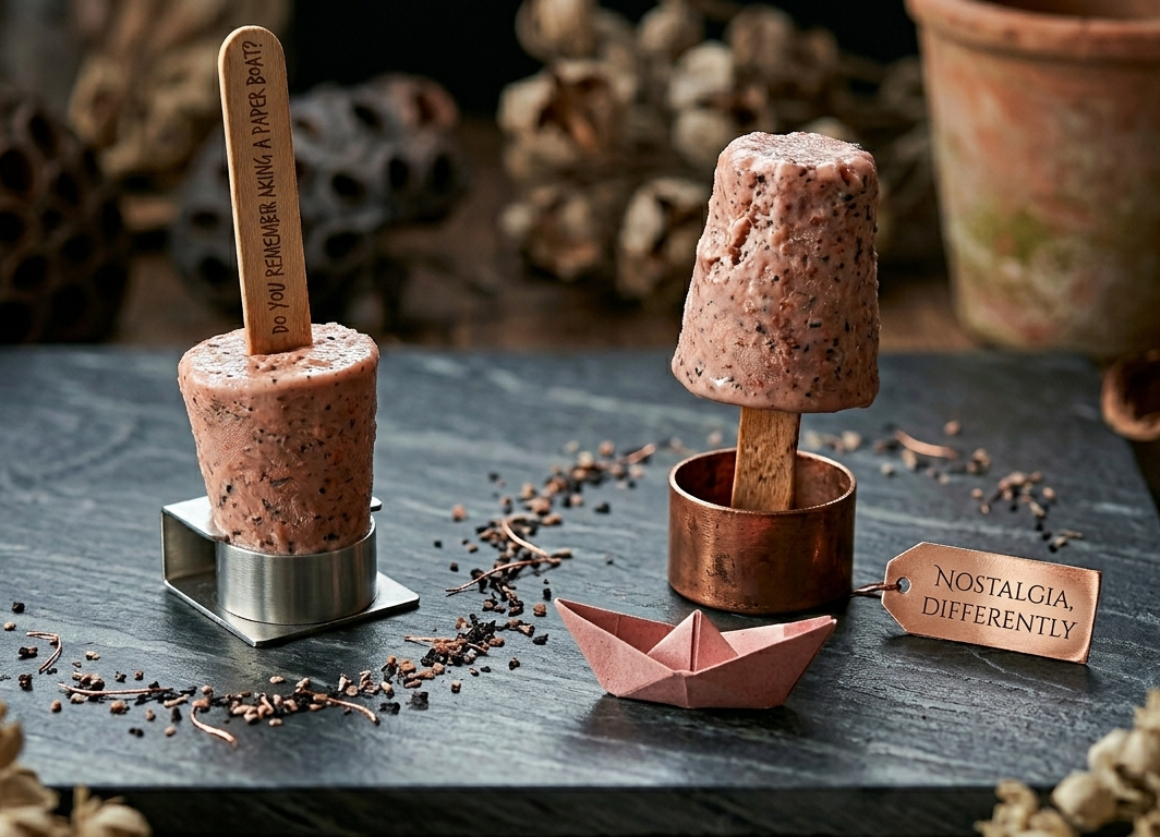 kulfi ice cream Guava Chilli flavour — Paper Boat Kulfi-Ki-Chitthi